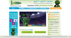Desktop Screenshot of distribution.cetelem.fr